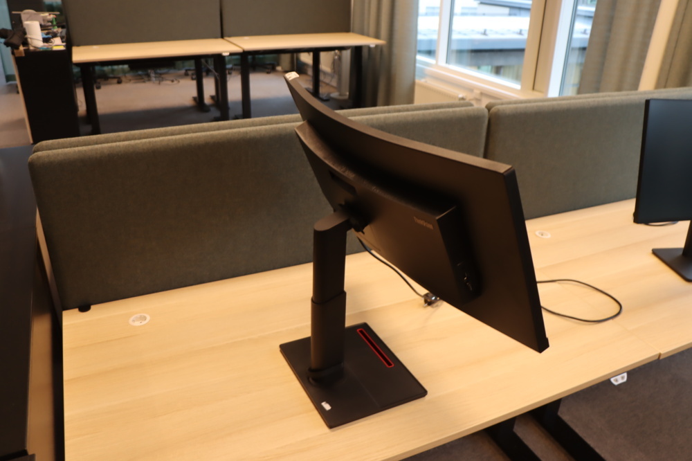 1296215-2 Skärm curved 34 tum Lenovo ThinkVision T34w-20