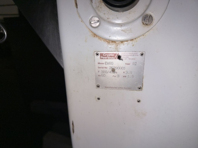 1594680-5 Planetmixer - Avamore EM60