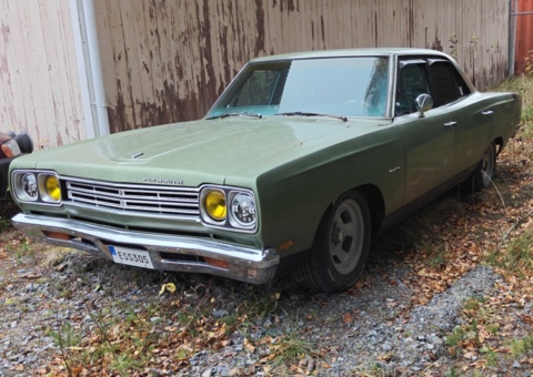Plymouth Satellite Sedan 5.2 V8 TorqueFlite, 233hp -1969 (Repair item)