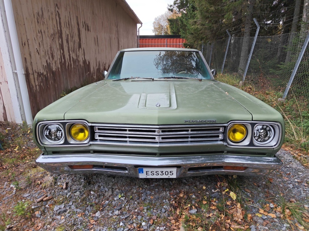 1581748-2 Plymouth Satellite Sedan 5.2 V8 TorqueFlite, 233hp -1969 (Repair item)