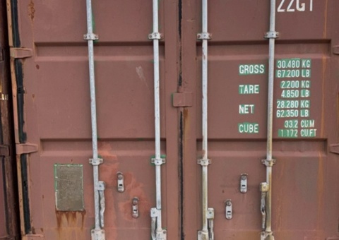 20-fots container – EMCU3598275