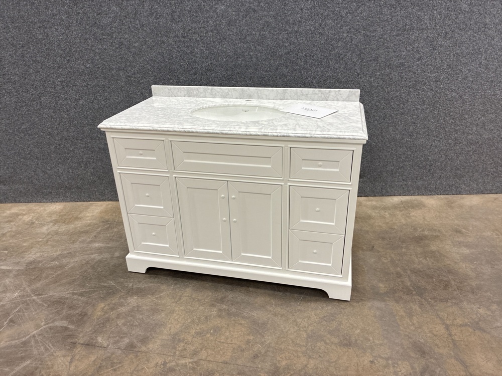 1597158-2 Washbasin cabinet Vesani Wyoming Blue Marble - 120cm