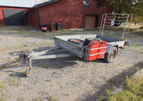 Trailer with loading ramp ÅTM 850kg -1983