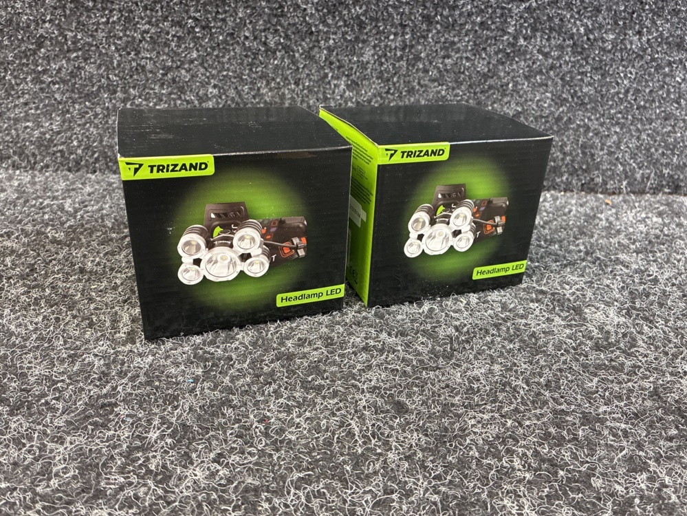1597518-2 2 pcs Headlamps / Headlights 5 x LED T6 CREE