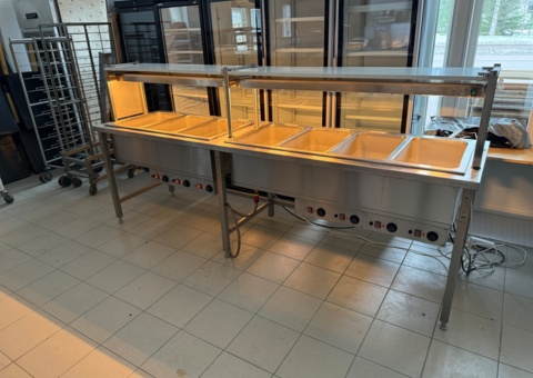 Avyttring värmebuffé