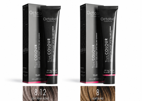 Hair colour - October Stockholm, Dark Chocolate Blond, 6.77 + Chocolate Blond, 7.77