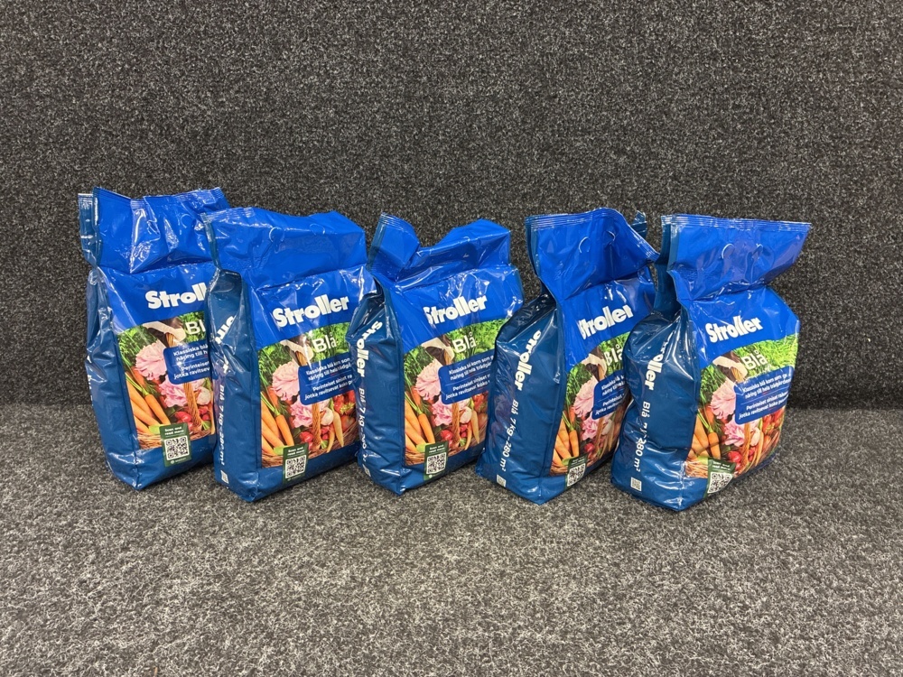 1597133-2 5 st Trädgårdsgödsel Stoller Blå 7kg 280M²