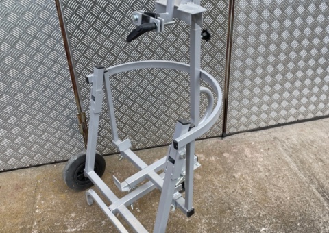 Mixer trolley 100 Tebo, floating putty trolley