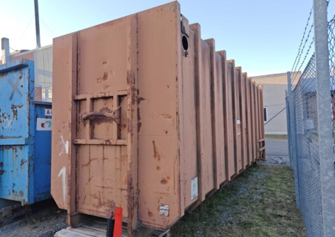 Compactor on demountable frame 30m2