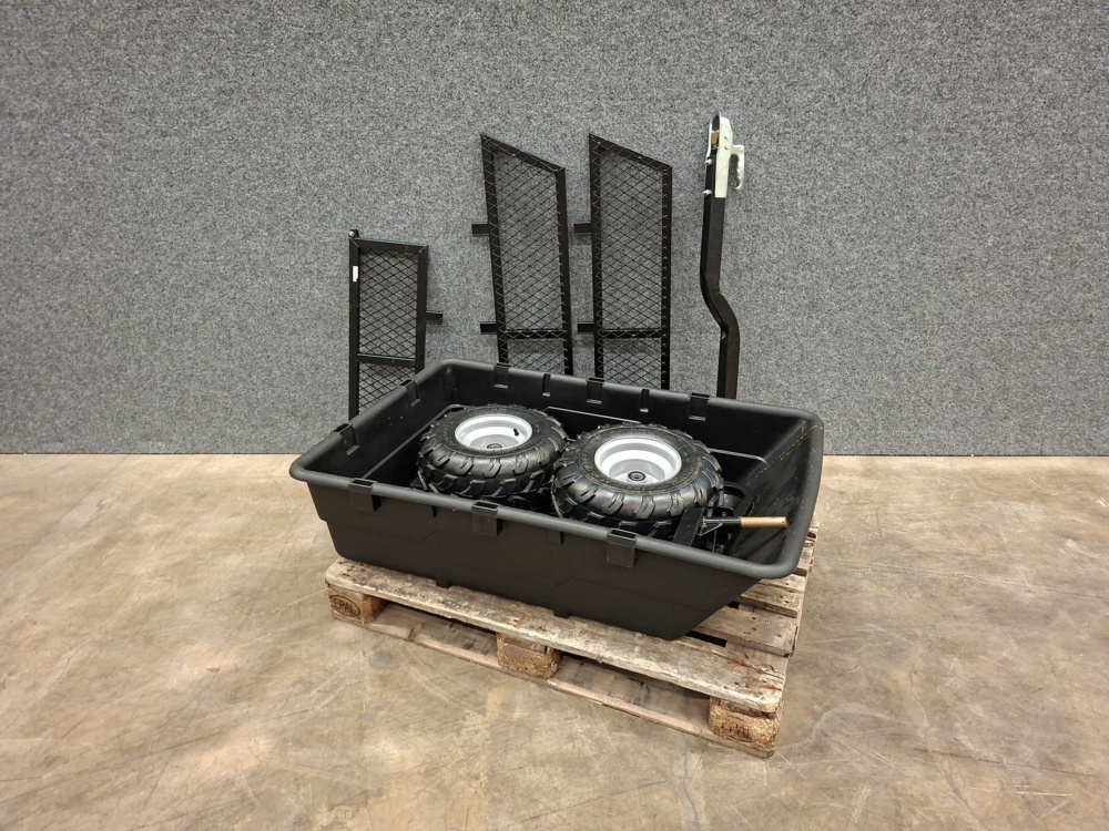 1597601-2 Robust ATV-Vagn med mesh , 700kg lastkapacitet