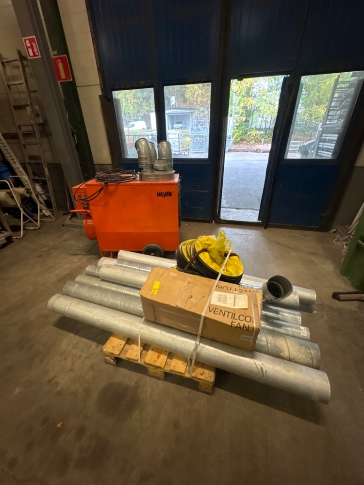 1536129-1 Construction dryer with accessories - Heylo K 50