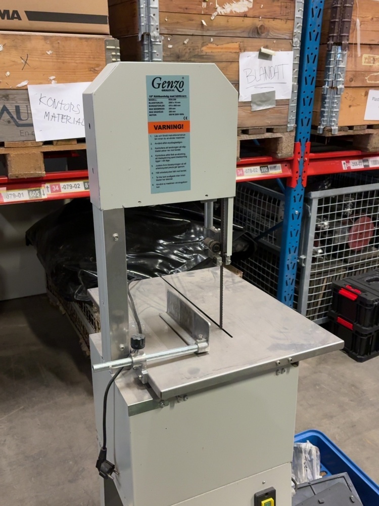 1536132-2 Meat band saw with meat grinder and accessories - Genzo RDQ 250