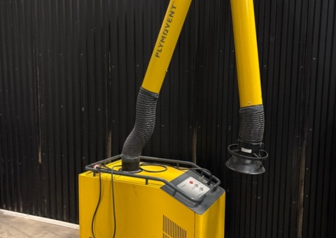 Mobile extraction with extraction arm - Plymovent MobilePro