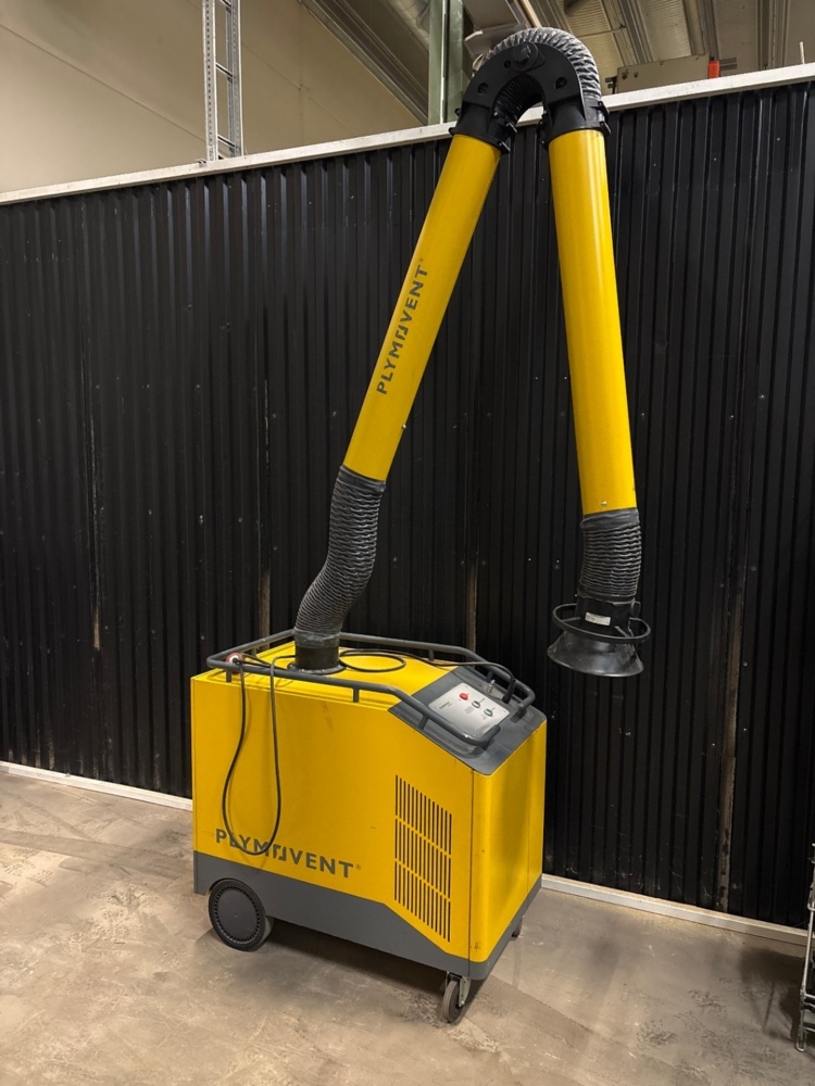 1536133-1 Mobile extraction with extraction arm - Plymovent MobilePro