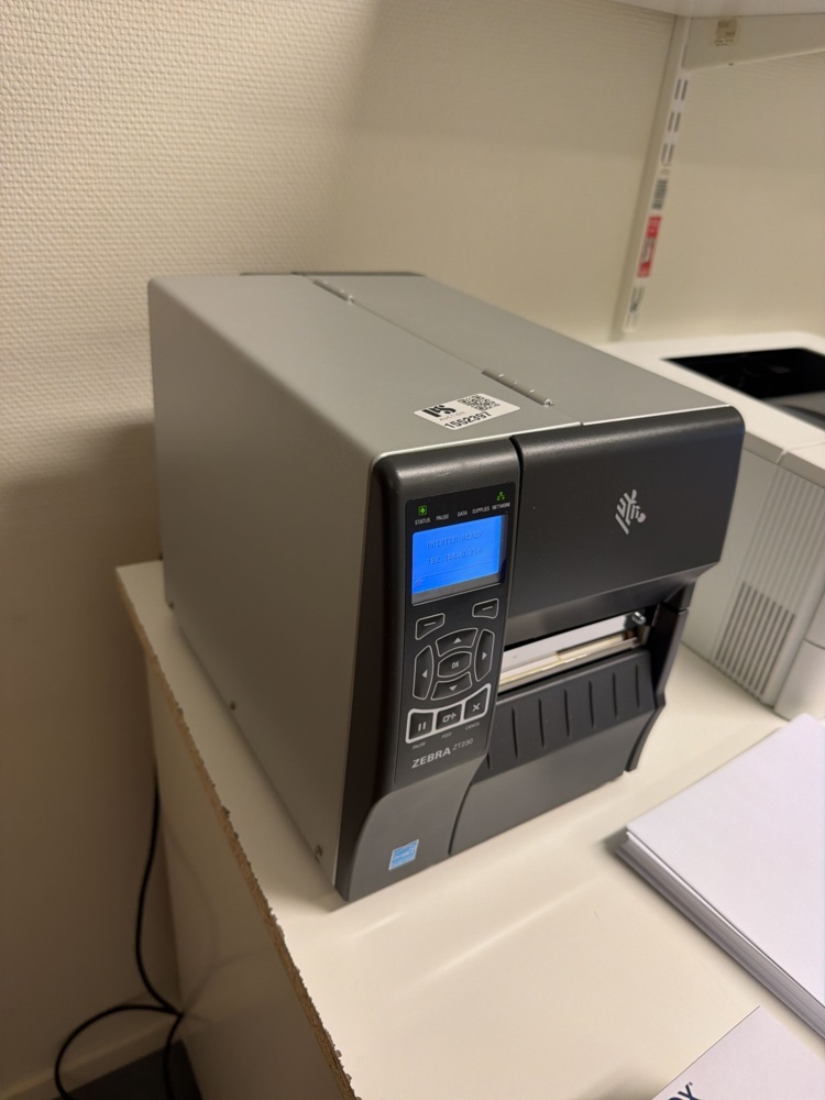 1552397-2 Label printer - Zebra ZT230