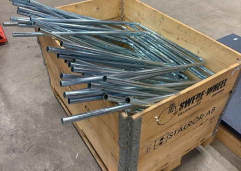 Pallet supports approximately 20 pcs.