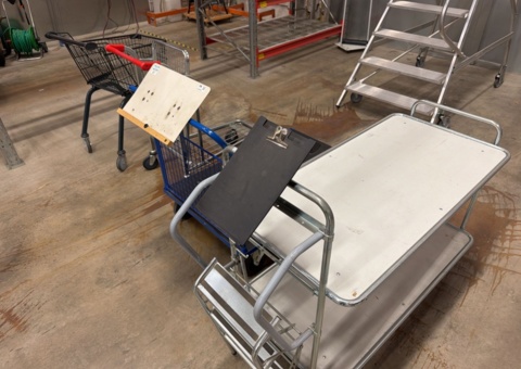 Transport trolleys 4 pcs