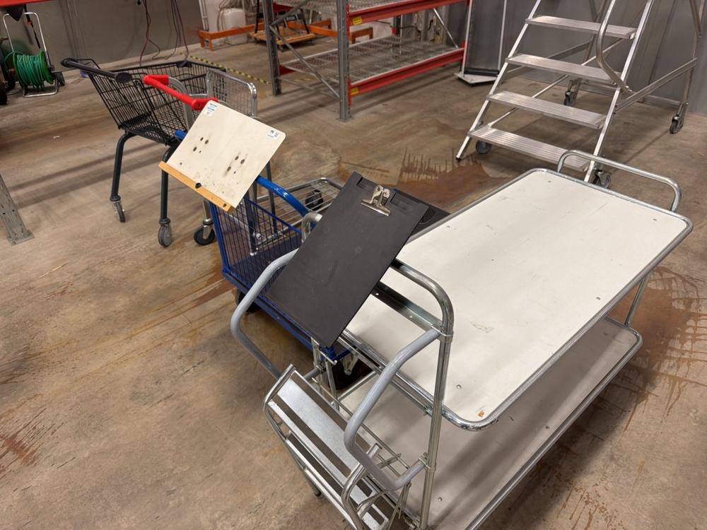 1552409-1 Transport trolleys 4 pcs