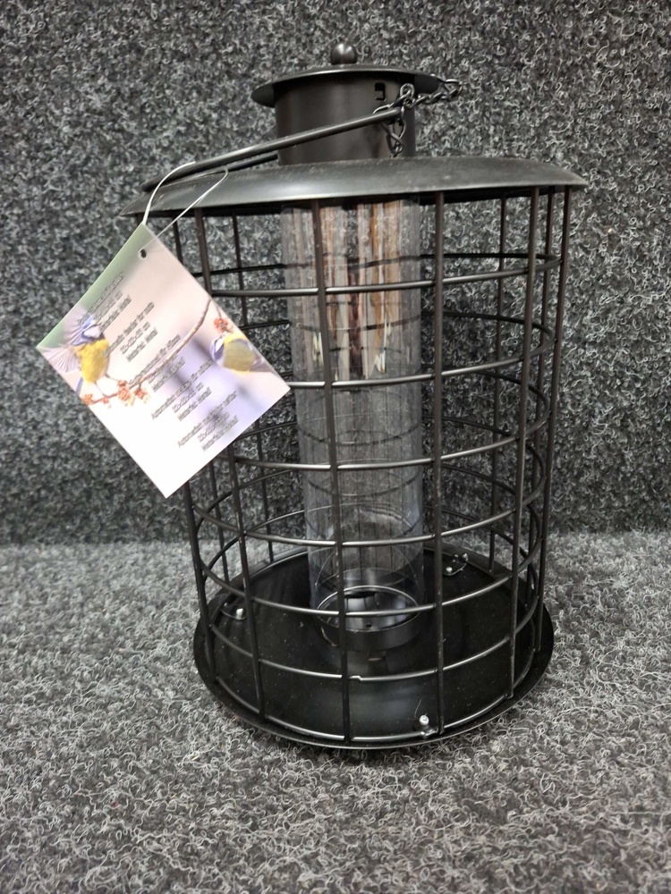 1597174-2 6 pcs Automatic bird feeders with protective cage