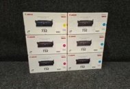 1597178 6 st Tonerkassetter Canon Cartridge 732