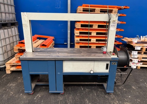 Strapping machine with collection of roller conveyors – Joinpack A-93 – 2003