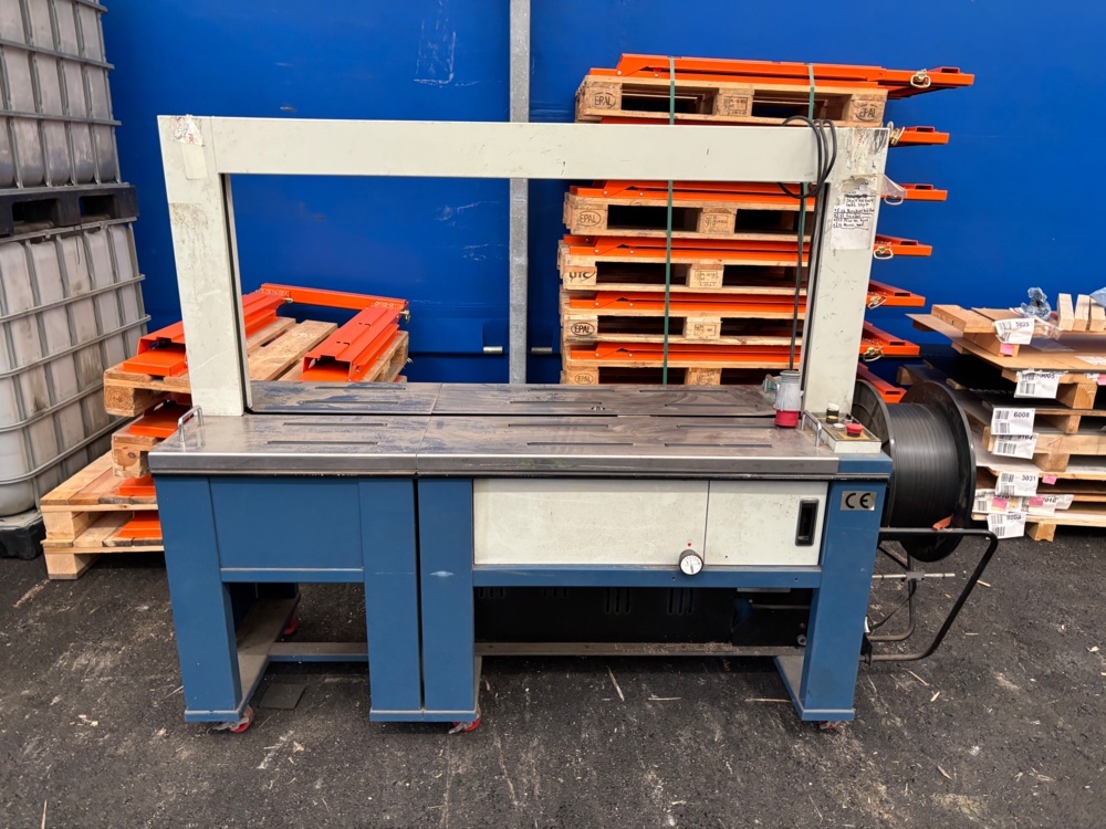 1563554-1 Strapping machine with collection of roller conveyors – Joinpack A-93 – 2003