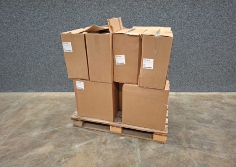 Approximately 2500 1-compartment takeaway packages in transparent plastic (1100 ml)