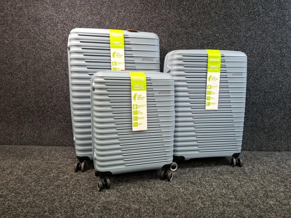 1597206-1 3 st Resväskor American Tourister Roadrush Trolley - 34L, 65L & 105L