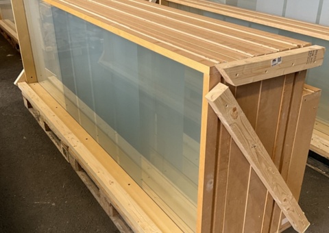 5 glass panels - MOELVEN tempered glass