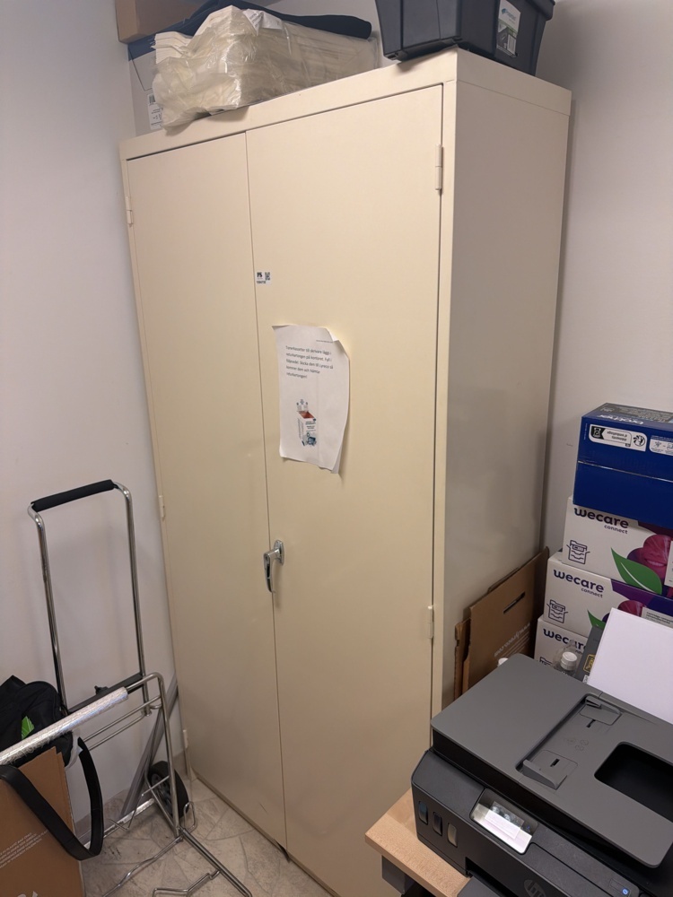 1594732-2 Sheet metal cabinet