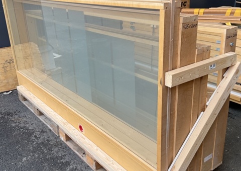 5 glass panels - MOELVEN tempered glass