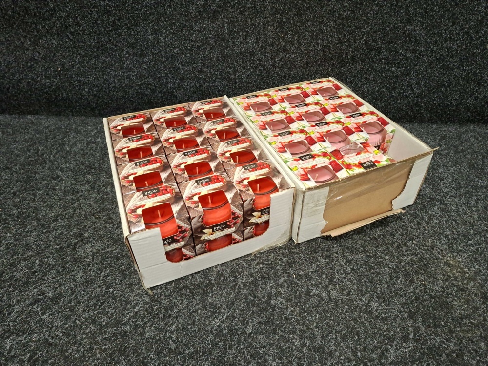 1597215-1 47 st Doftljus Inicio "Strawberry Dream & Vanilla & Rosehip"