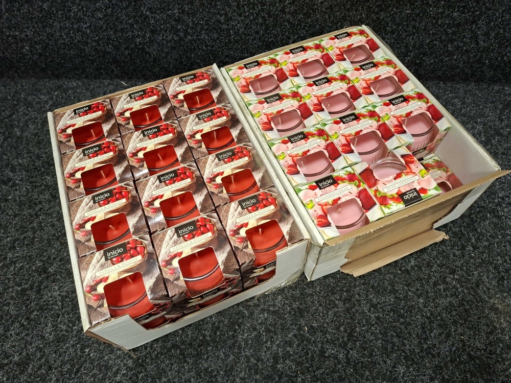 1597215-2 47 st Doftljus Inicio "Strawberry Dream & Vanilla & Rosehip"