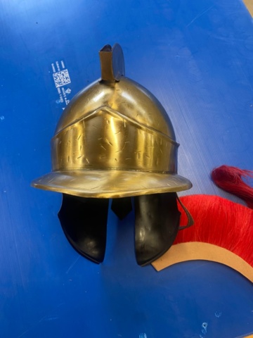 1597845-6 Handgjord Hjälm Romersk/Spartansk Legionidas