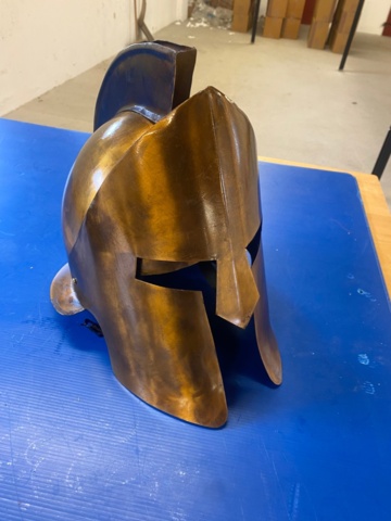 1597849-6 Handgjord Hjälm Kung Leonidas