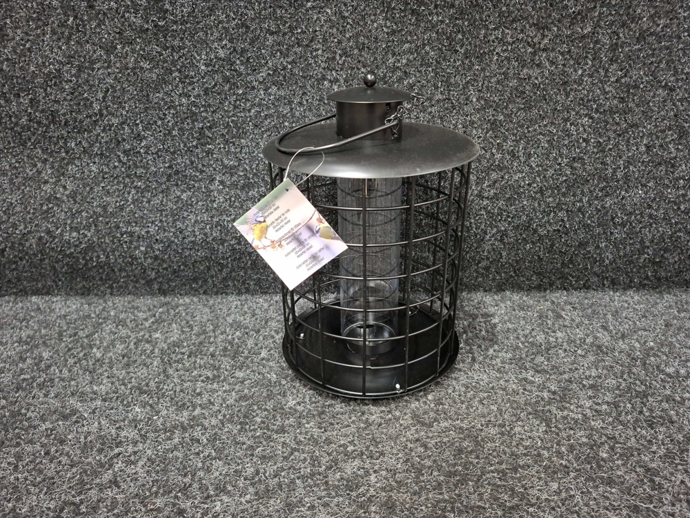 1597175-1 6 pcs Automatic bird feeders with protective cage