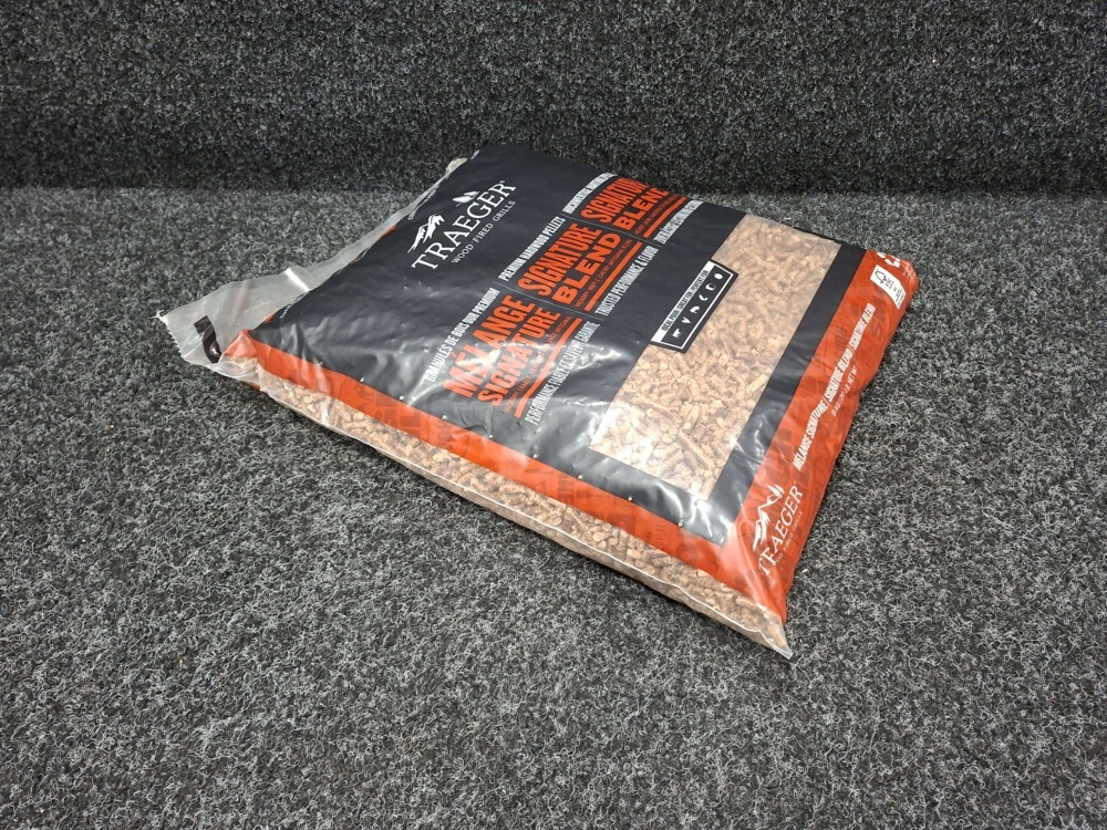 1597194-2 4 st Träpellets TRAEGER Signatur Blend 9kg