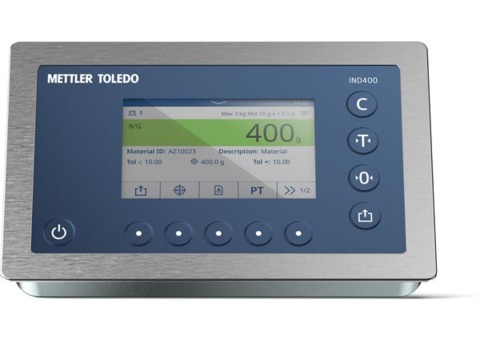 Weighing indicator with touchscreen Mettler Toledo IND400