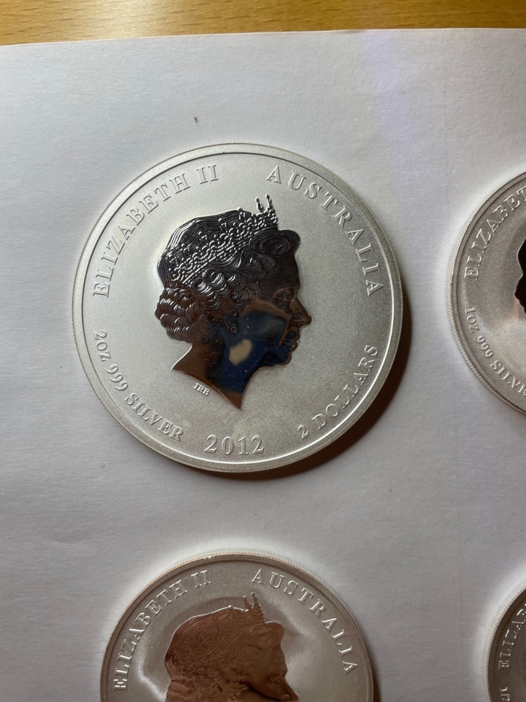 1593462-2 Silver coin