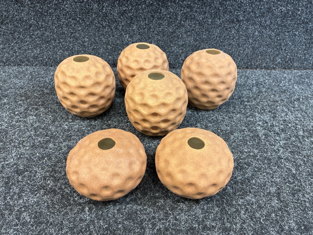 1505305-1 6 st Keramiska vaser Seedpod Cooee Design