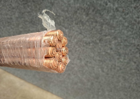 10 pcs Copper-coated ground stakes