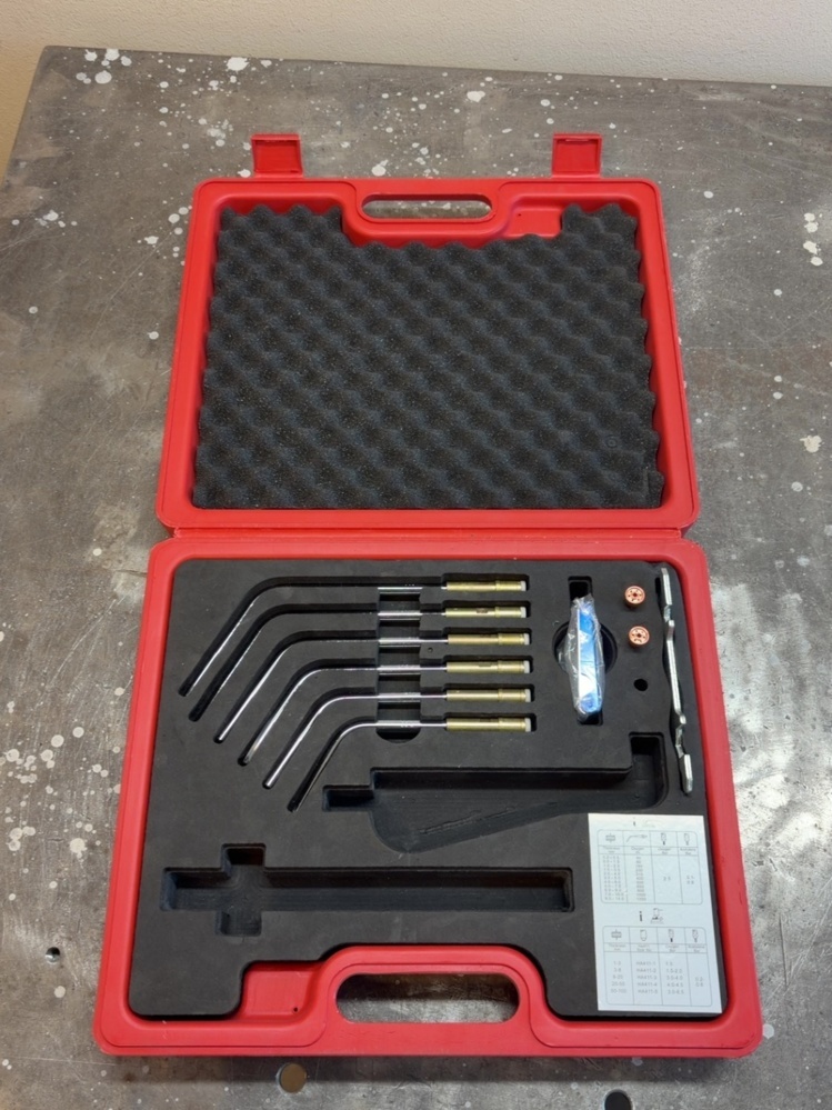 1574867-2 Welding and cutting stand trolley with various accessories