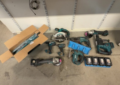 Lot of power tools - Makita