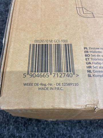 1597484-9 Verktygsset i ett 1000-stycks fodral. Bigstren 26510