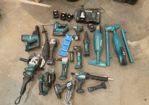 Lot of power tools - Makita