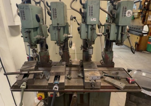 Pillar drilling machine with 4 drilling heads – Arboga G4 / 2508