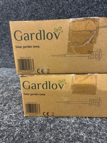 1597529-3 12 st Solträdgårdslampor Gardlov 25421