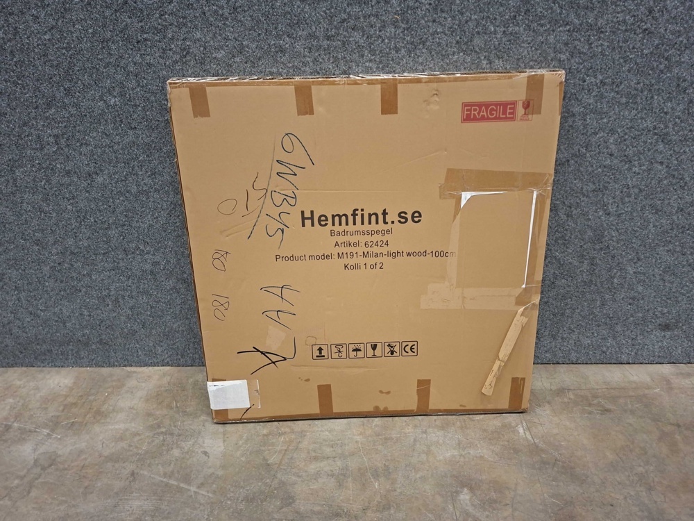 1505332-2 LED-spegel - Milan 100 cm