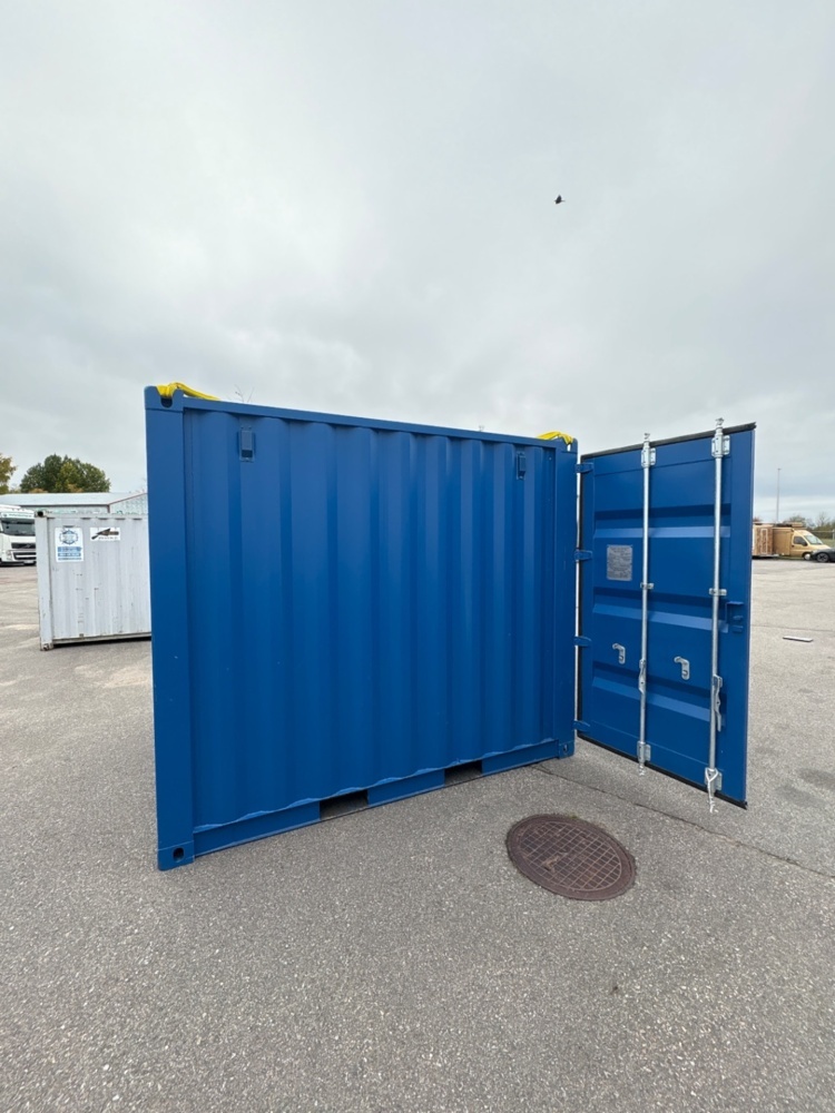 1536140-2 Container 10 fot med glasparti och elinstallation - Container Providers Intl. -2025