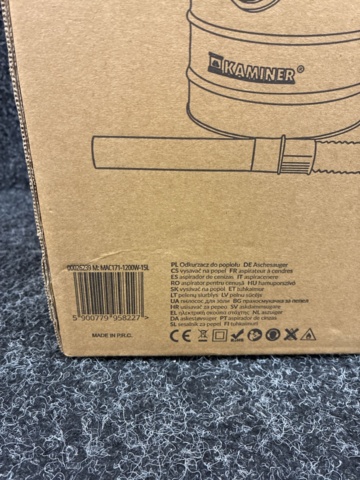 1597543-4 Askdammsugare ODK006-15L Kaminer 26239